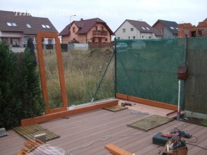 Přístřešek na dřevo